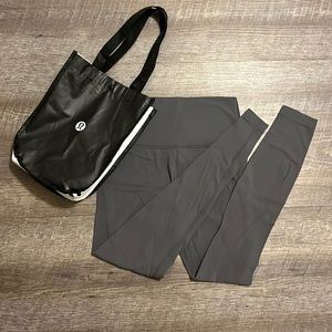 Dark Grey LULULEMON Align Leggings 27”